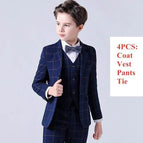 Coat Pants Vest Tie 2