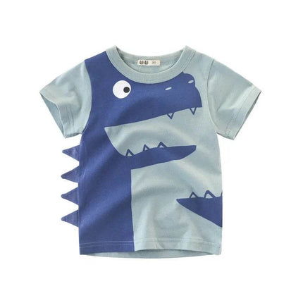 Boys 3D Cartoon T - Rex Animal Shirt - Shirt - 27kids - Mad Fly Essentials