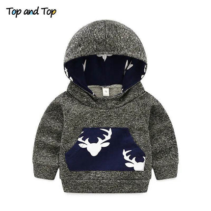 Boys Autumn Animal Casual Hooded Tracksuit - Tracksuit - Top and top - Mad Fly Essentials