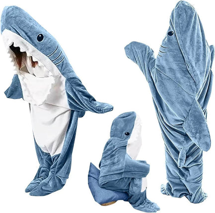 Boys Cartoon Sleeping Bag Shark Pajama Costume - Costume - Kid's Zone - Mad Fly Essentials