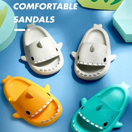 Boys Footwear Cartoon Shark Summer Sandals - Boys Footwear - Muply - Mad Fly Essentials