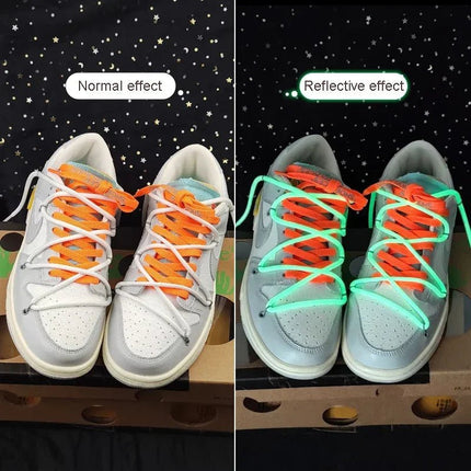 Boys Footwear Hot Luminous Fluorescent Sneaker Shoelaces - Boys Footwear - Tuocaise - Mad Fly Essentials