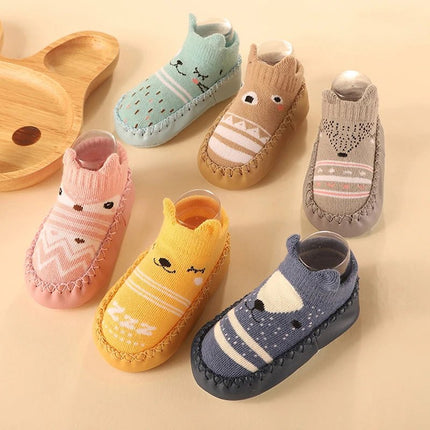 Boys Footwear Kids Baby Animal Socks First Walkers - Kids Footwear - RyTanDa - Mad Fly Essentials