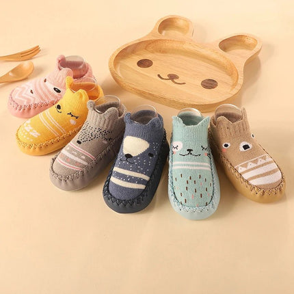 Boys Footwear Kids Baby Animal Socks First Walkers - Kids Footwear - RyTanDa - Mad Fly Essentials