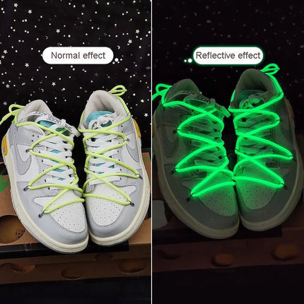Boys Footwear Luminous Glow Fluorescent Shoelaces - Boys Footwear - Tuocaise - Mad Fly Essentials