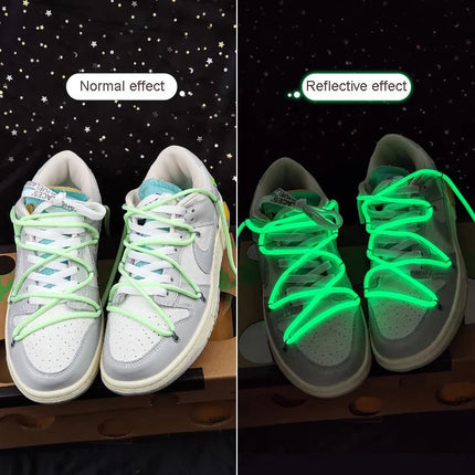Boys Footwear Luminous Glow Fluorescent Shoelaces - Boys Footwear - Tuocaise - Mad Fly Essentials
