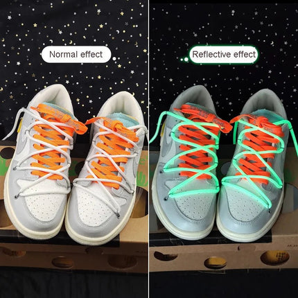 Boys Footwear Luminous Glow Fluorescent Shoelaces - Boys Footwear - Tuocaise - Mad Fly Essentials