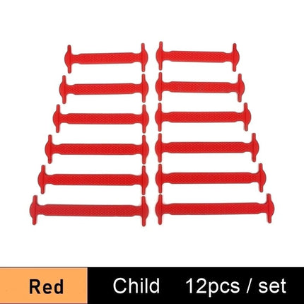 Boys Footwear Silicone Elastic No Tie Shoelaces - Boys Footwear - Basic Gold Yao - Mad Fly Essentials