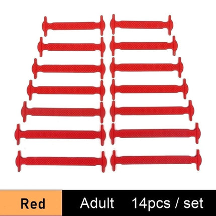 Boys Footwear Silicone Elastic No Tie Shoelaces - Boys Footwear - Basic Gold Yao - Mad Fly Essentials