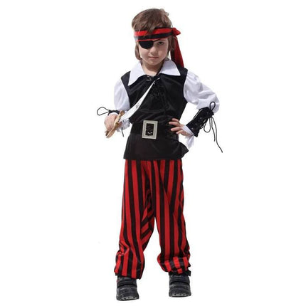 Boys Halloween Little Pirate Party Costume - Mad Fly Essentials