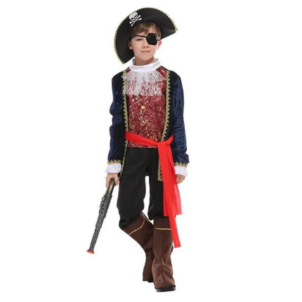 Boys Halloween Little Pirate Party Costume - Costume - umorden - Mad Fly Essentials