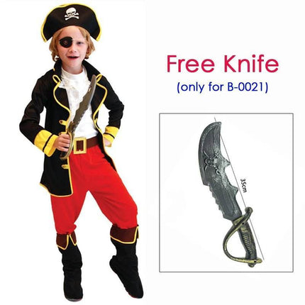 Boys Halloween Little Pirate Party Costume - Costume - umorden - Mad Fly Essentials