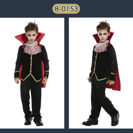 Boys Halloween Party Vampire Dracula Costume - Costume - umorden - Mad Fly Essentials