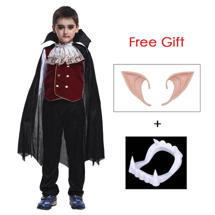 Boys Halloween Party Vampire Dracula Costume - Costume - umorden - Mad Fly Essentials
