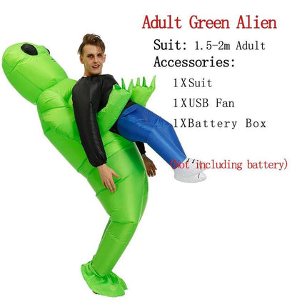 Boys Inflatable Alien Monster Party Costume - Costume - Costumes Plus - Mad Fly Essentials