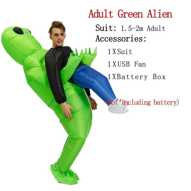 Boys Inflatable Alien Monster Party Costume - Costume - Costumes Plus - Mad Fly Essentials