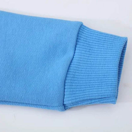 Boys Long Shark Embroidery Sweat Shirt - Shirt - Chivry - Mad Fly Essentials