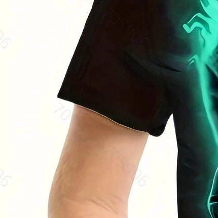 Boys New Summer Wolf Lion 3D Graphic Shirt - Shirt - Animal Elements - Mad Fly Essentials