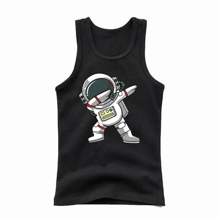 Boys Spaceman Astronaut Cotton Summer Shirt - Shirt - Aimi Lakana - Mad Fly Essentials