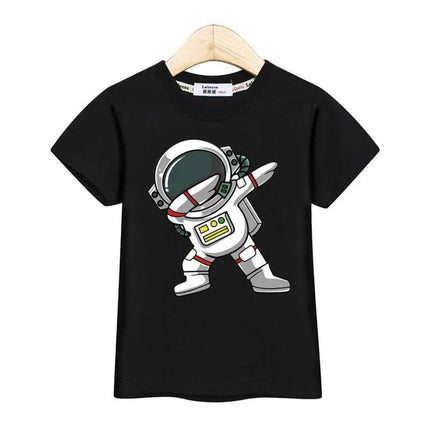 Boys Spaceman Astronaut Cotton Summer Shirt - Shirt - Aimi Lakana - Mad Fly Essentials