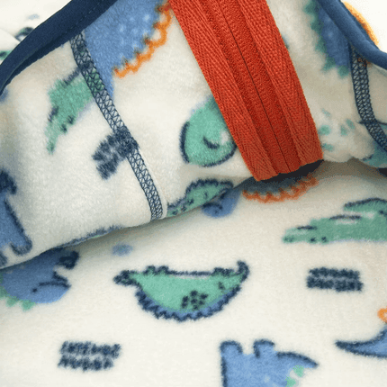 Boys Toddler Padded Dinosaur Cartoon Jacket - Jacket - Chivry - Mad Fly Essentials