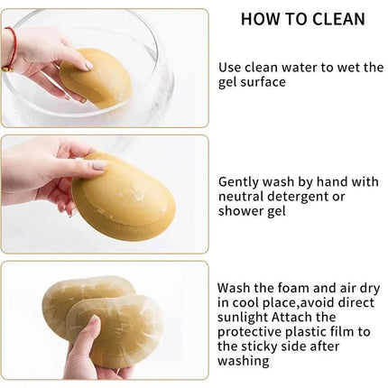 Bra Invisible Bra Pads adhesive Sponge Underwear - Bra - Aikiki - Mad Fly Essentials