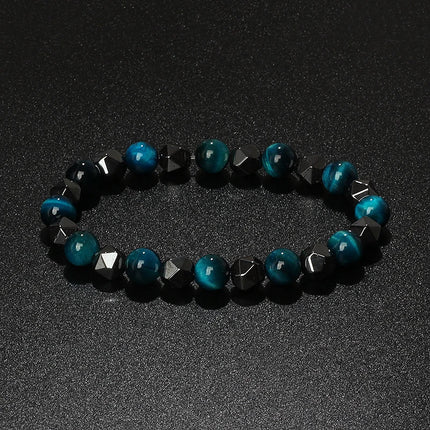 Bracelet Natural Tiger Eye Hematite Bracelets - Bracelet - HOBBORN - Mad Fly Essentials