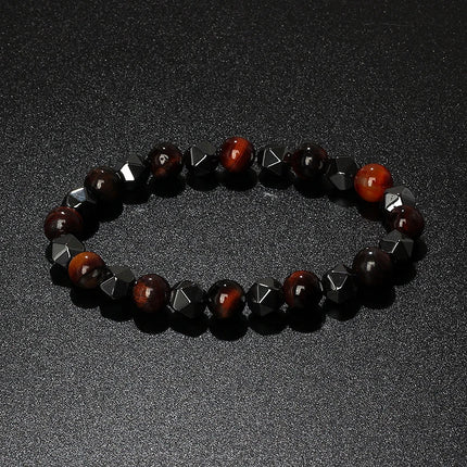Bracelet Natural Tiger Eye Hematite Bracelets - Bracelet - HOBBORN - Mad Fly Essentials