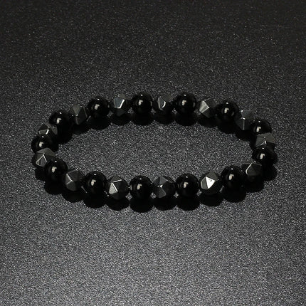 Bracelet Natural Tiger Eye Hematite Bracelets - Bracelet - HOBBORN - Mad Fly Essentials