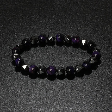 Bracelet Natural Tiger Eye Hematite Bracelets - Bracelet - HOBBORN - Mad Fly Essentials