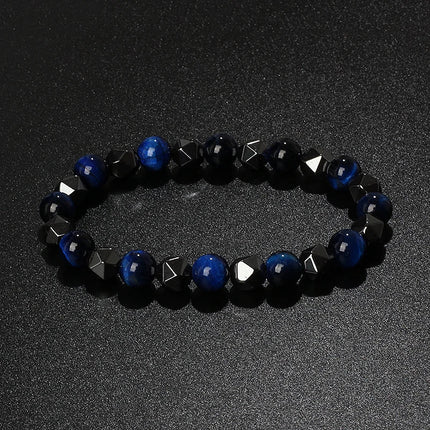 Bracelet Natural Tiger Eye Hematite Bracelets - Bracelet - HOBBORN - Mad Fly Essentials