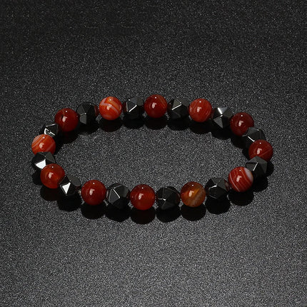 Bracelet Natural Tiger Eye Hematite Bracelets - Bracelet - HOBBORN - Mad Fly Essentials