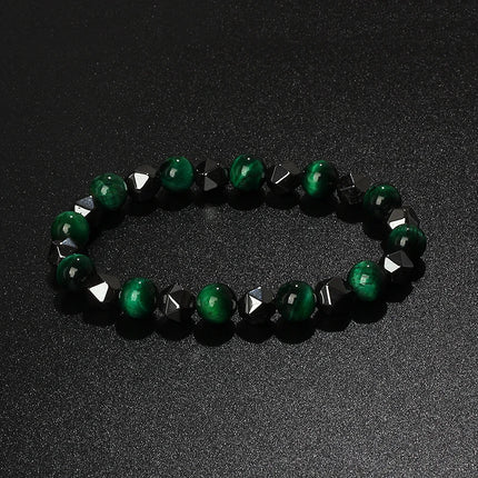 Bracelet Natural Tiger Eye Hematite Bracelets - Bracelet - HOBBORN - Mad Fly Essentials