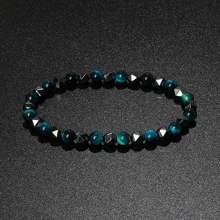 Bracelet Natural Tiger Eye Hematite Bracelets - Bracelet - HOBBORN - Mad Fly Essentials