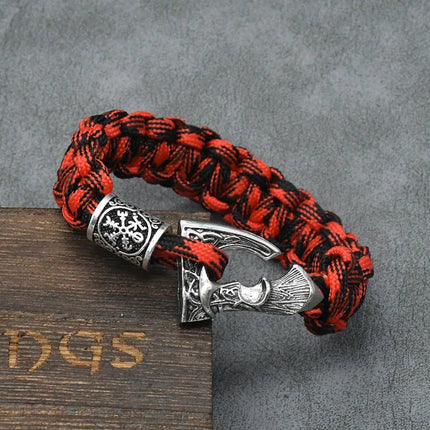Bracelet Viking Men Norse Rune Design Animal Accessories - Bracelet - Dawapara - Mad Fly Essentials
