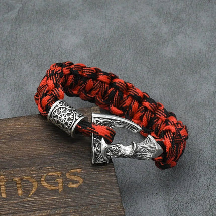 Bracelet Viking Men Norse Rune Design Animal Accessories - Bracelet - Dawapara - Mad Fly Essentials