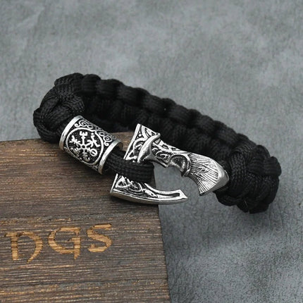 Bracelet Viking Men Norse Rune Design Animal Accessories - Bracelet - Dawapara - Mad Fly Essentials