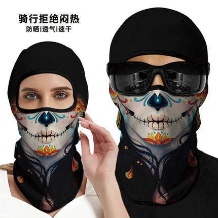 Breathable 3D Skull Mask Headgear Balaclava - Balaclava - LISM - Mad Fly Essentials