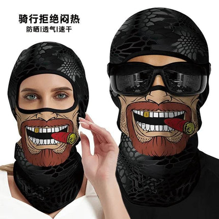 Breathable 3D Skull Mask Headgear Balaclava - Balaclava - LISM - Mad Fly Essentials