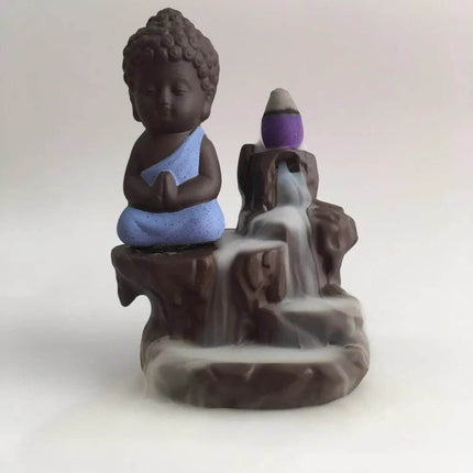 Buddha Head Wax Melt Incense Burner Home Decor - Home Decor - Warm like home - Mad Fly Essentials