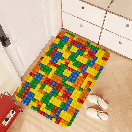 Building Toys Anti - slip Welcome 3D Doormat - 3D Doormat - Retro Rugs - Mad Fly Essentials