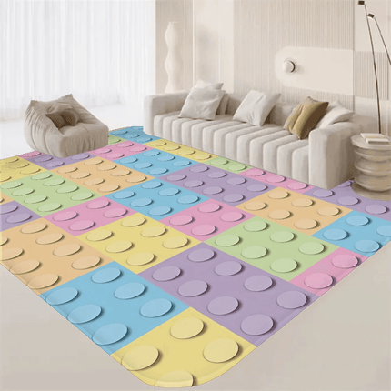 Building Toys Anti - slip Welcome 3D Doormat - 3D Doormat - Retro Rugs - Mad Fly Essentials