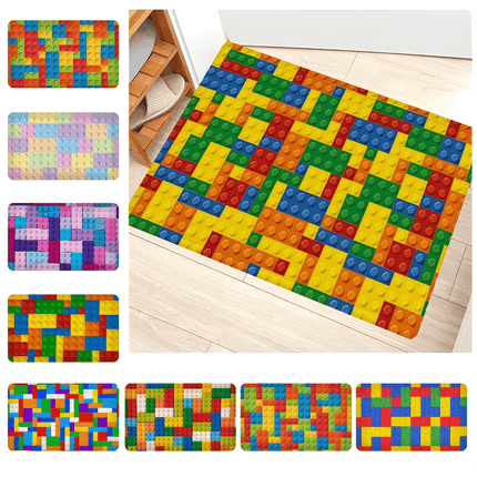 Building Toys Anti - slip Welcome 3D Doormat - 3D Doormat - Retro Rugs - Mad Fly Essentials