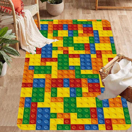 Building Toys Anti - slip Welcome 3D Doormat - 3D Doormat - Retro Rugs - Mad Fly Essentials