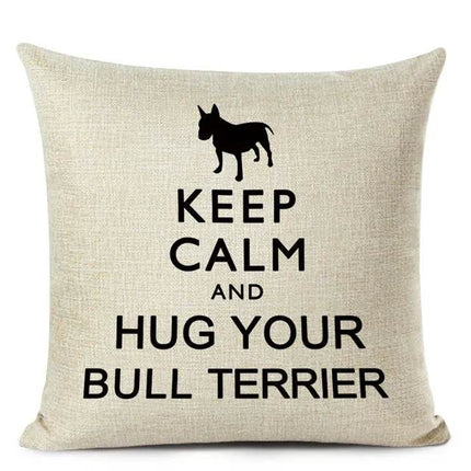 Bull Terrier Sofa Pillows Decor – Mad Fly Essentials