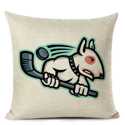Bull Terrier Sofa Pillows Decor – Mad Fly Essentials