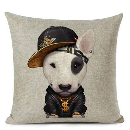 Bull Terrier Sofa Pillows Decor – Mad Fly Essentials