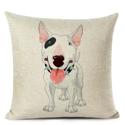 Bull Terrier Sofa Pillows Decor – Mad Fly Essentials