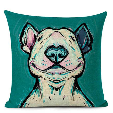 Bull Terrier Sofa Pillows Decor – Mad Fly Essentials