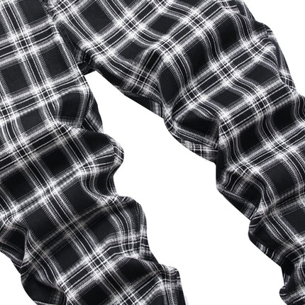 Business Casual Pants Men British Plaid Pants - Business Casual Pants - VXO - Mad Fly Essentials